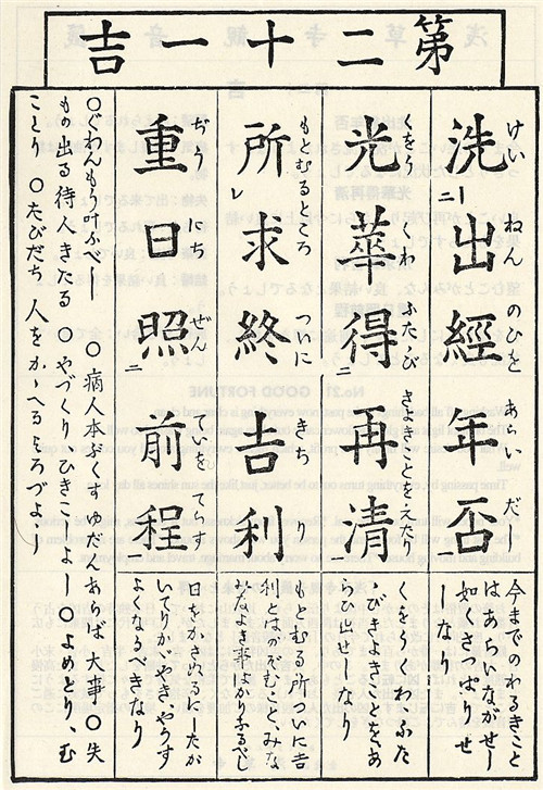 第二十一签