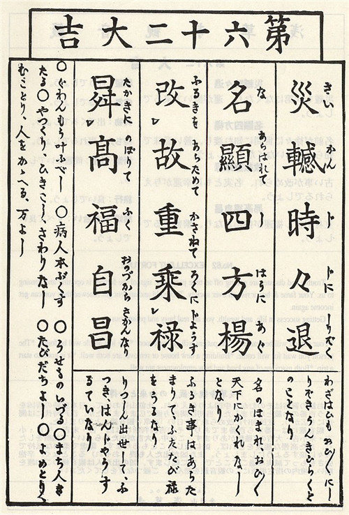 第六十二签